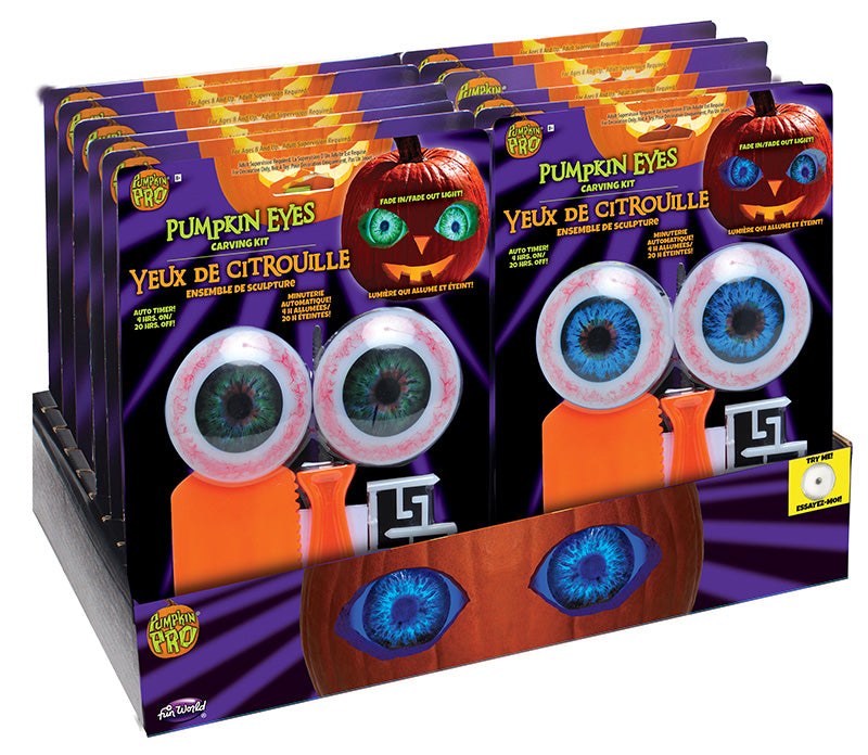 Pumpkin Eyes Carve & Light Kit