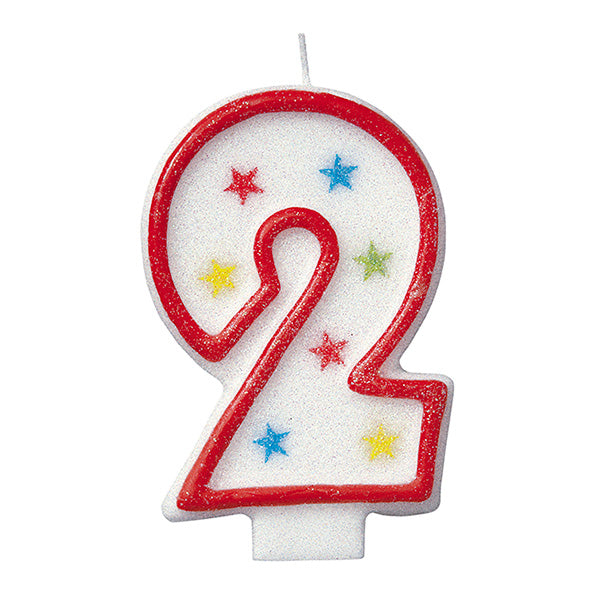 Glitter #2 Candle with Stars