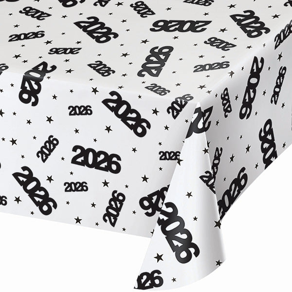 2026 Clear 54 x 108in Plastic Table cover