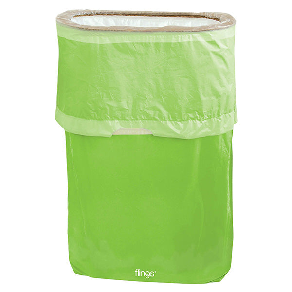 Flings Trash Bin Kiwi