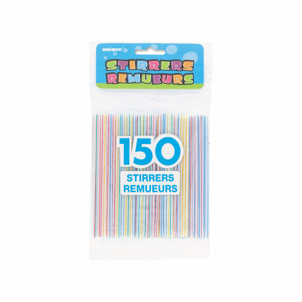 Straw Stirrers Cocktail 150 Ct