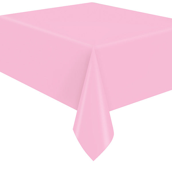 Flannel Backed Table Cover 54in x 108in - Pink
