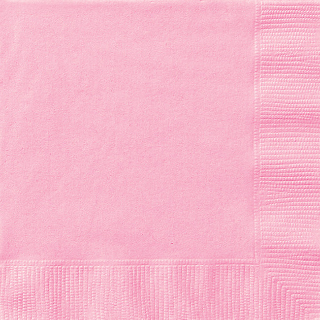 2-Ply Dinner Napkin Pink 40ct