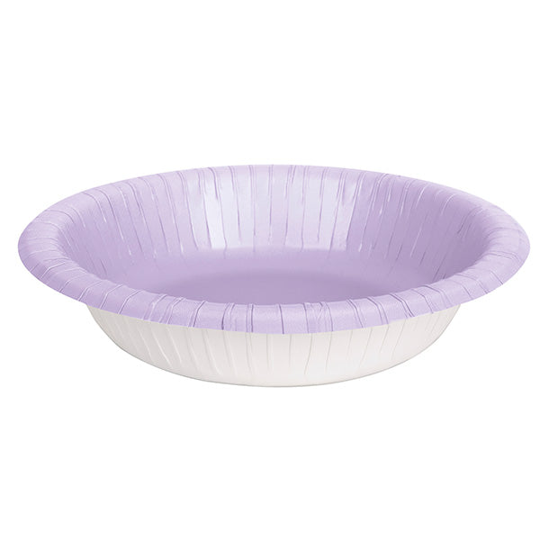 Paper Bowl 20oz Lavender 20ct