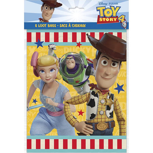Disney Toy Story Loot Bags 8ct