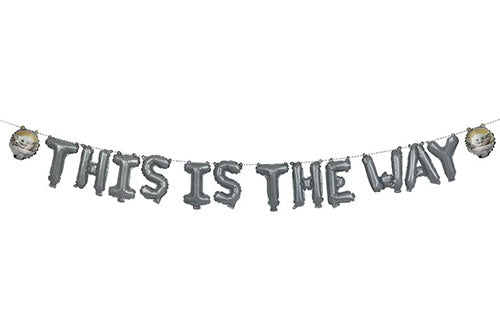 Disney Grogu "This Is The Way" Balloon 8ft Banner Kit