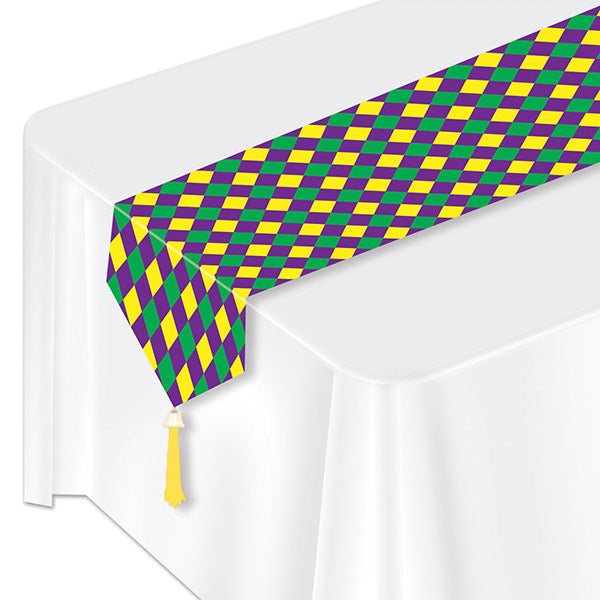 Mardi Gras Table Runner