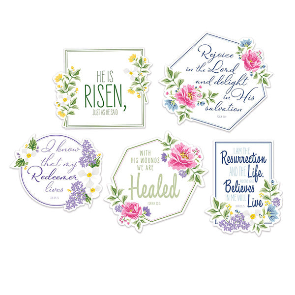He Is Risen! Cutouts 5ct