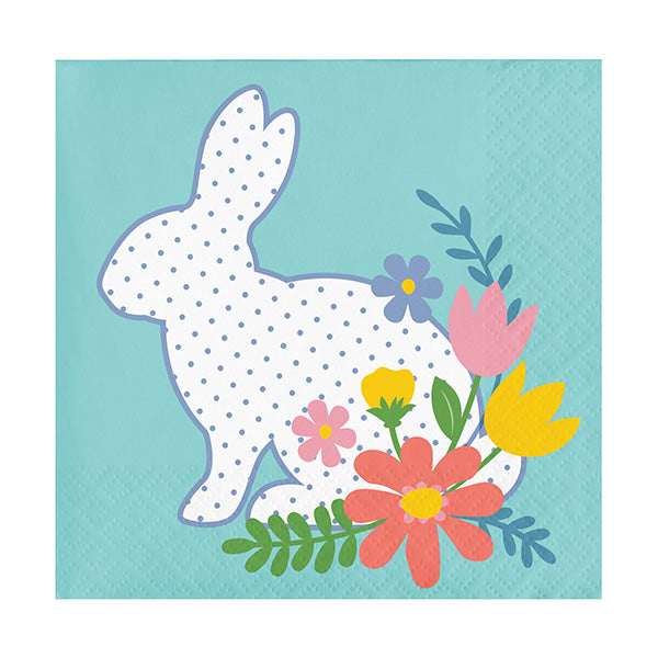 Easter Frills Beverage Napkins 16ct