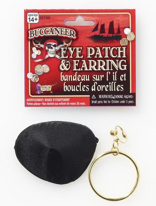 Eye Patch and Earring Set