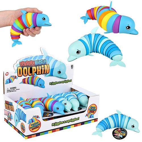 Sensory Wiggle Dolphin 7.5in