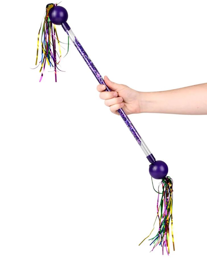 Cha-Cha Tinsel 23in Baton 1ct