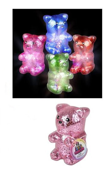 Sparkle Light-Up Puffer Yummy Bear 1ct