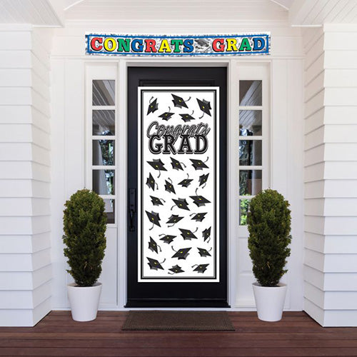 Congrats Grad 6ft' x 30in Door Cover