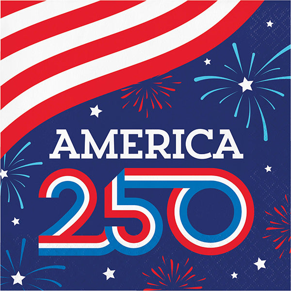 Lady Liberty 250th Luncheon Napkins 16ct