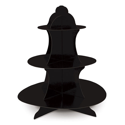 Cupcake Stand Black 13 1/2in