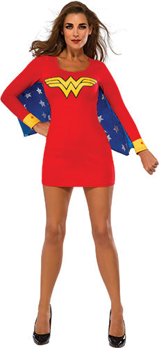 Wonderwoman Dress with Wings Adult Costume
