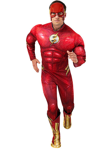 Flash Deluxe Adult Superhero Costume