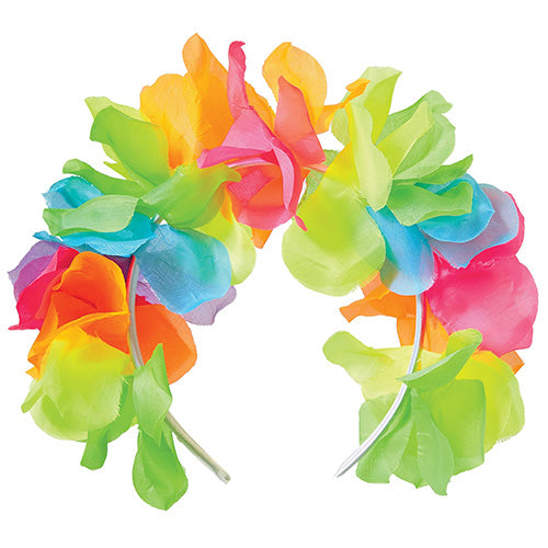 Summer Flower Lei Adult Headband