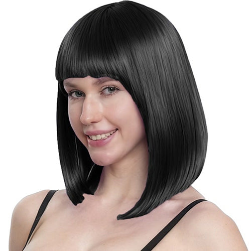 Long Bob Wig Black