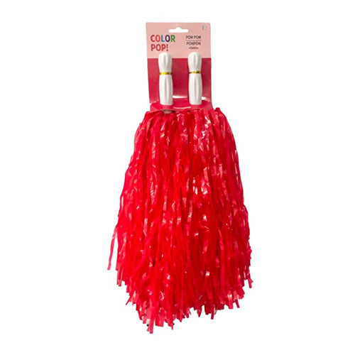 Pom-poms Red 2ct