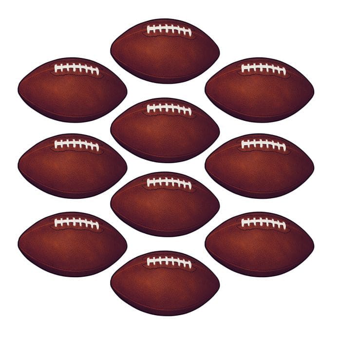 Mini Football Cutouts