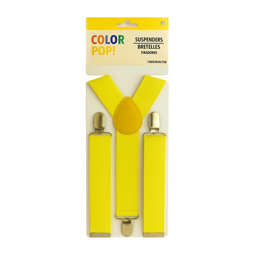 Suspenders Yellow