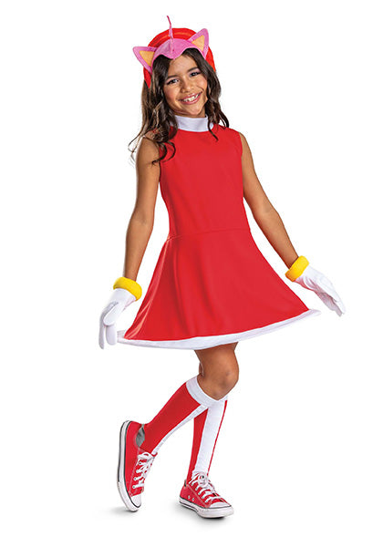 Amy Rose "Sonic" Classic Child Costume
