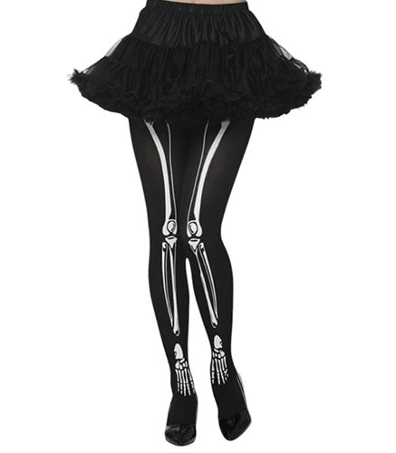 Skeleton Leg Tights