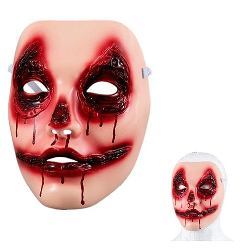 Bleeding Face Horror Mask