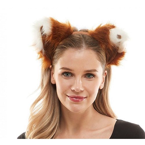 Furry Fox Ears Headband