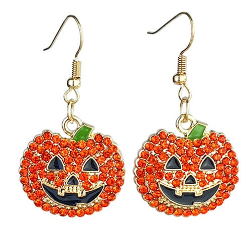Pumpkin Jewel Earrings