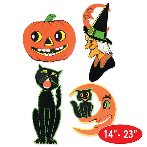 Halloween Cutouts 4ct