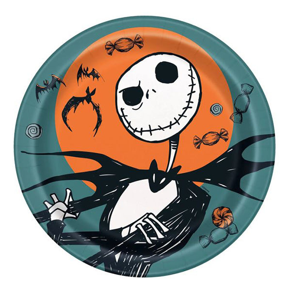 Nightmare Before Christmas 9" Dinner Plate 8ct
