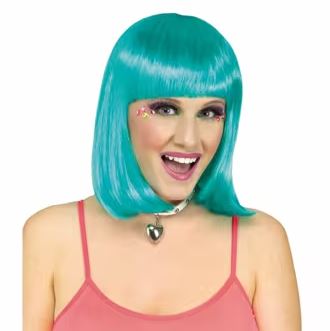 Green Sherbert Bob Wig