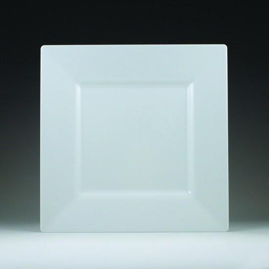 Simply Squared White Dinner Plates 10.75in.