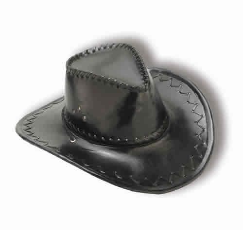 Black Suede Cowboy Hat