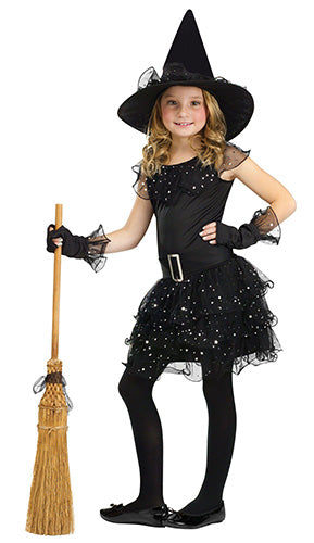 Glitter Witch Kids Costume