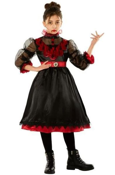 Victorian Vampiress Child Costume