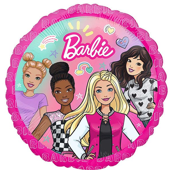 Barbie Dream 17in Metallic Balloon