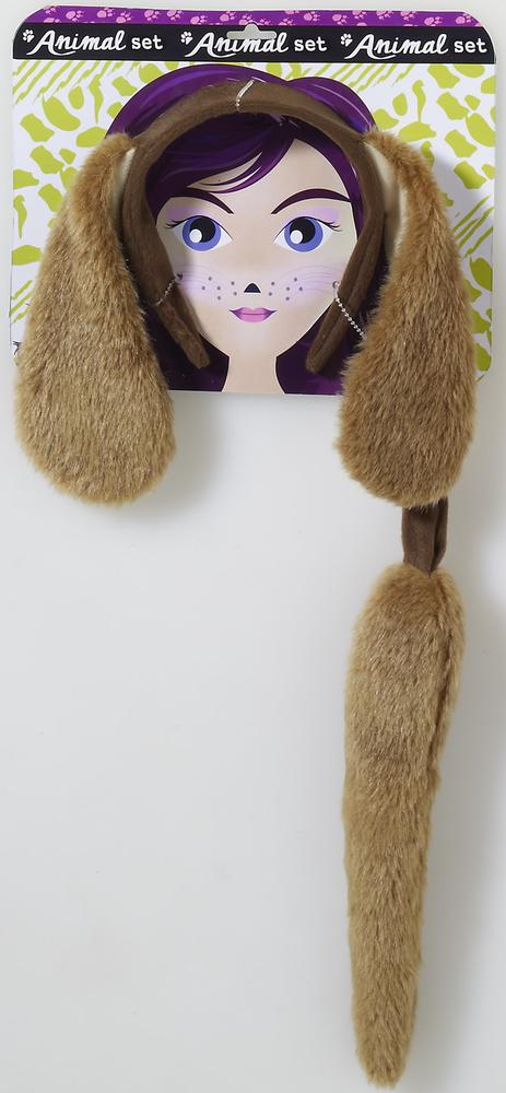 Dog w/Tail Animal Costume Kit
