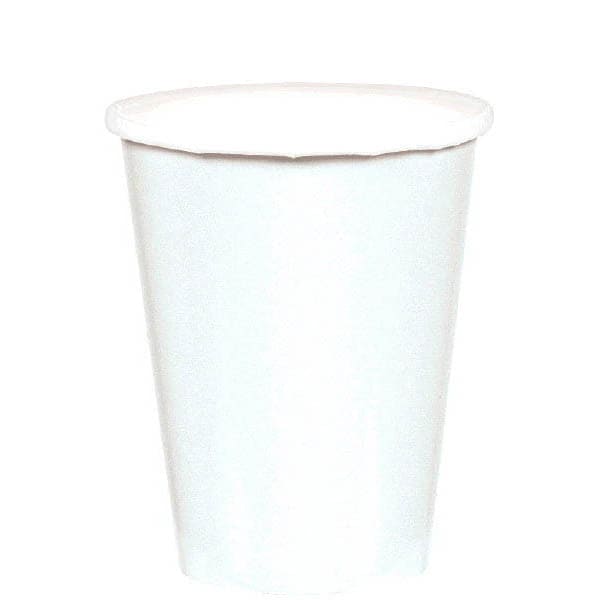 Frosty White 9oz Paper Cups 20 Ct