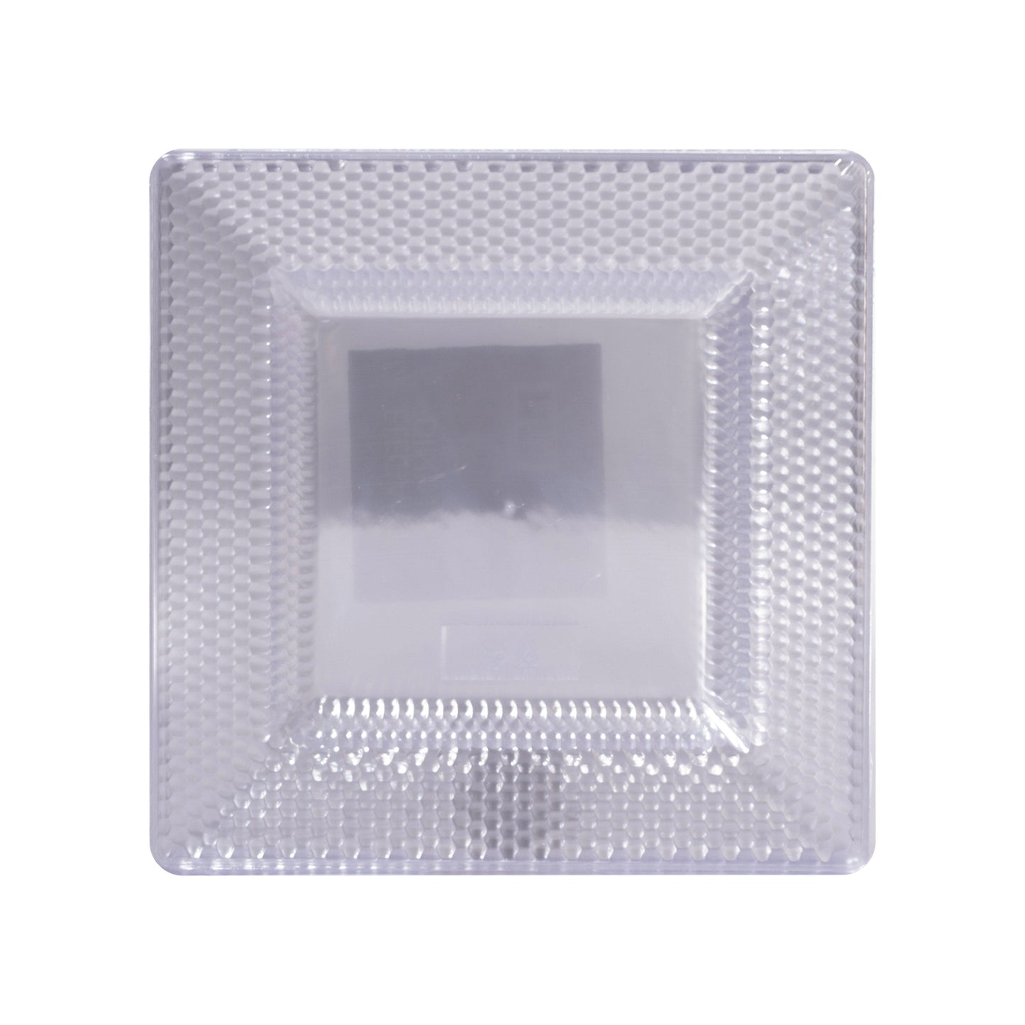 Simply Squared 6.5in Clear Plastic Plates 16ct