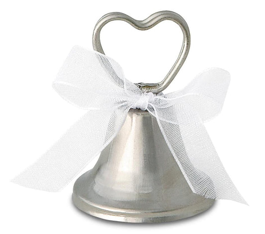 Silver Bell Place Card Holders