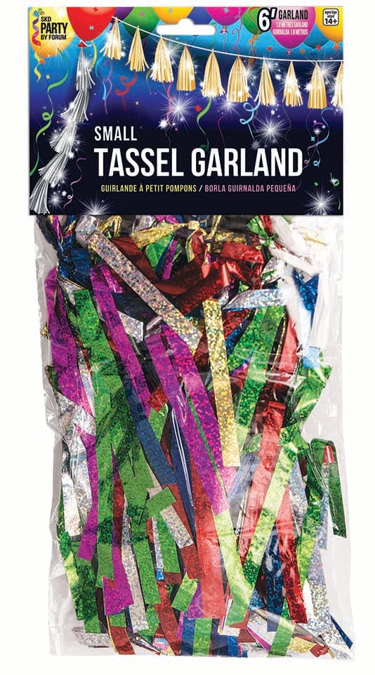 Balloon Tassel Garland Small Multicolor
