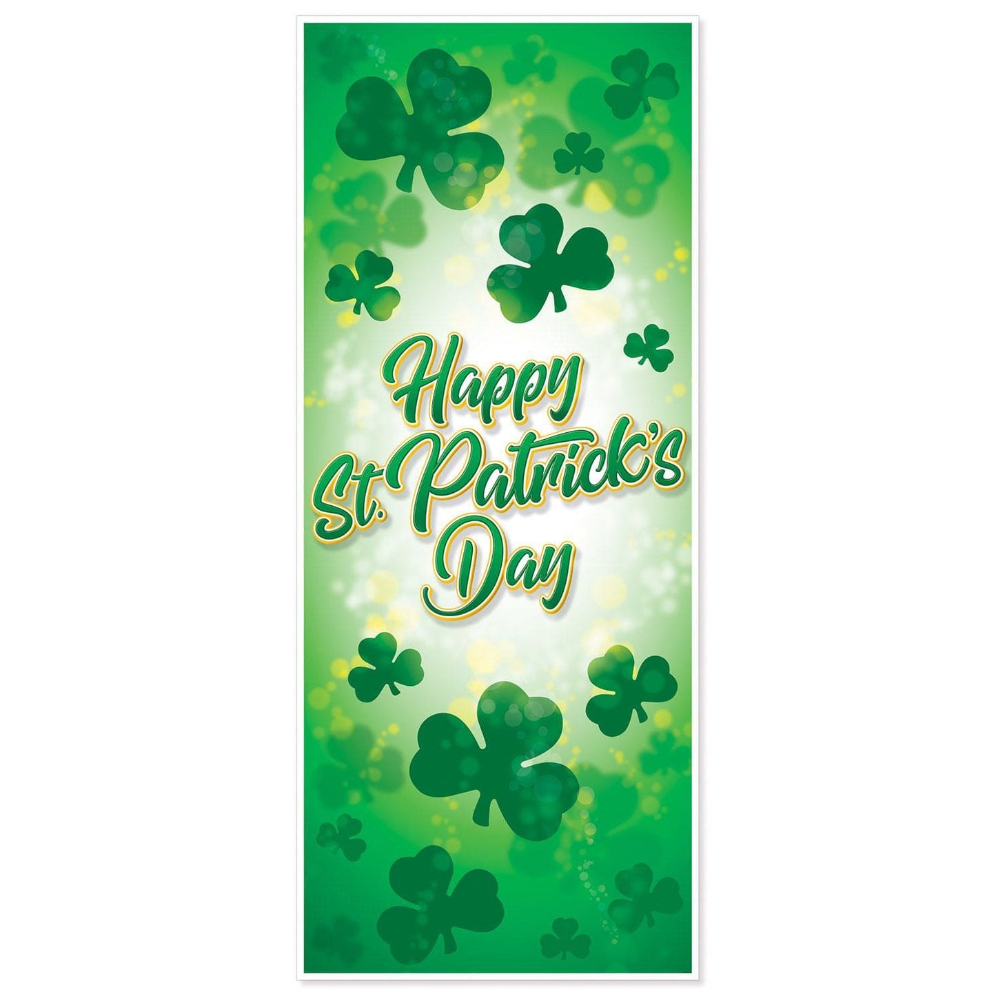 Happy St Patrick's Day Door Cover 6ft x 30in