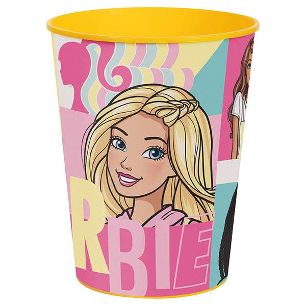 Barbie 16oz Plastic Stadium Favor Cup