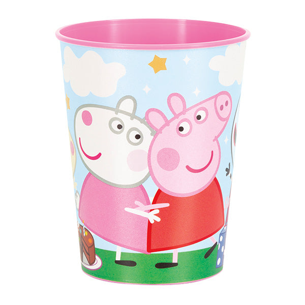 Peppa Pig 16oz Plastic Stadium Cup