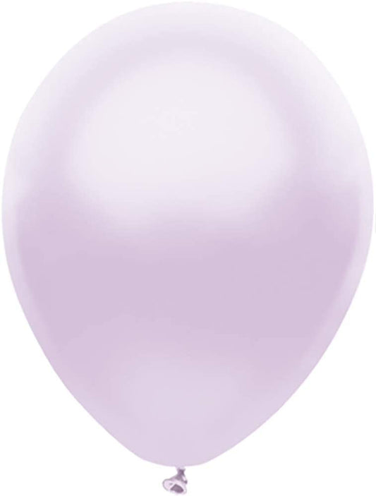 12" Pastel Lilac Latex Balloons 15ct