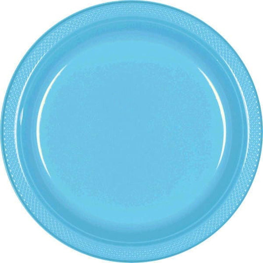 Caribbean 10.25in Round Banquet Plastic Plates